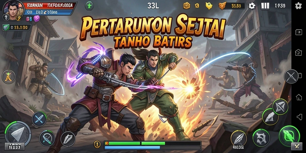 Gameplay seru 33L dengan pertarungan tak terlupakan.