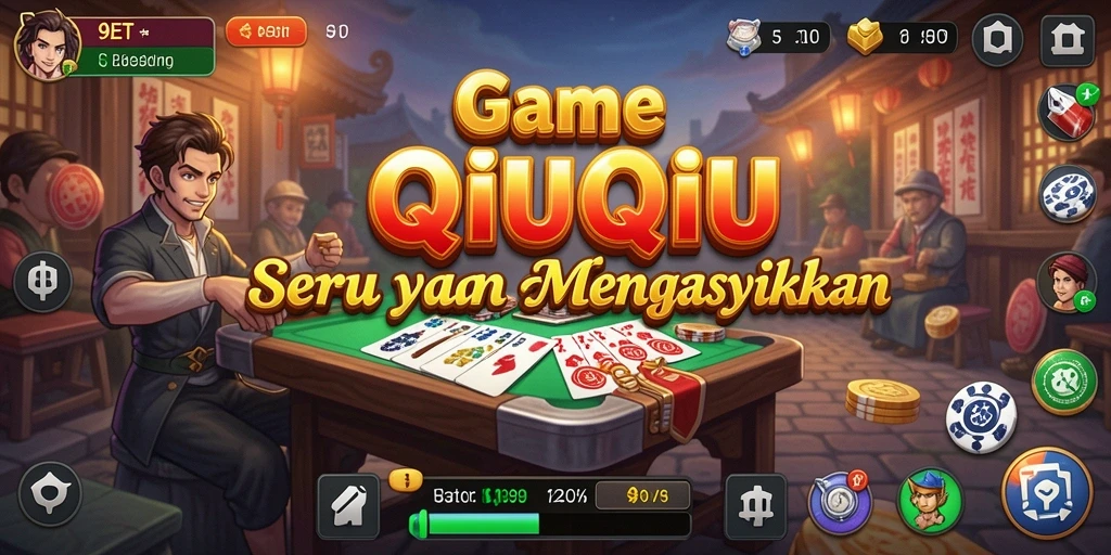 Screenshot gameplay QiuQiu yang mengasyikkan di 9ET.