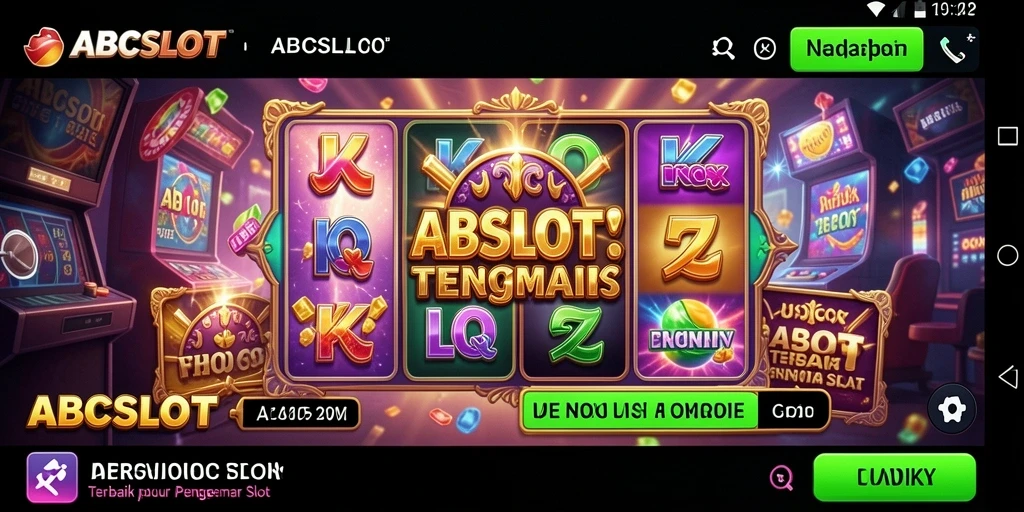 Tampilan gameplay menarik dari ABCSLOT dengan efek visual yang menakjubkan.