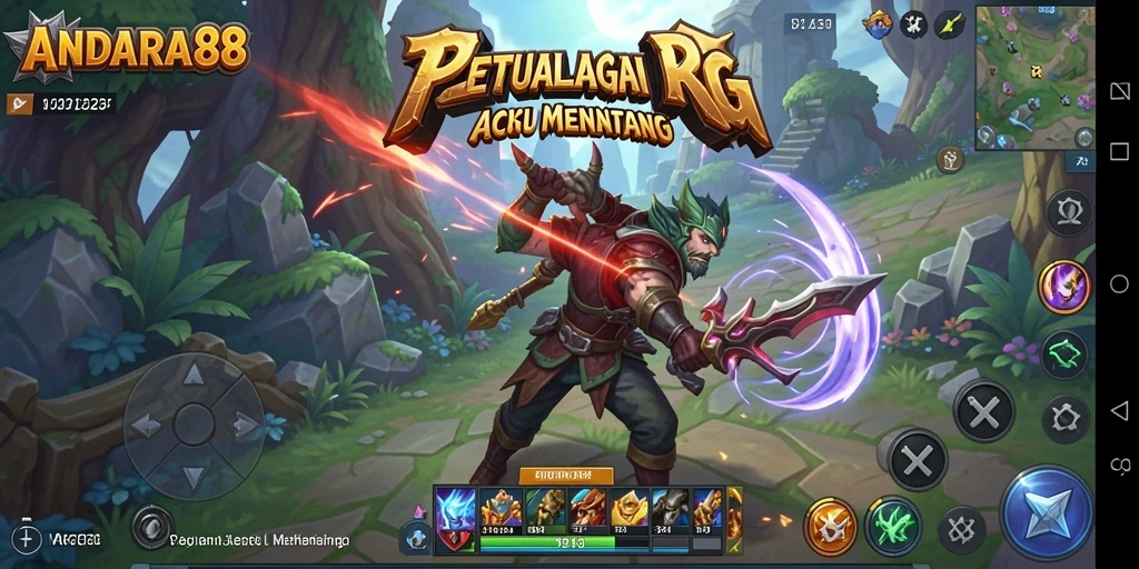 Tampilan gameplay ANDARA88 yang seru dan penuh aksi.