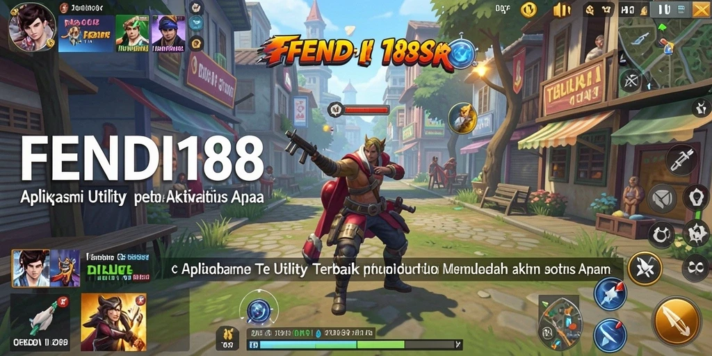 Tampilan utama FENDI188 dengan fitur-fitur Utility yang intuitif.