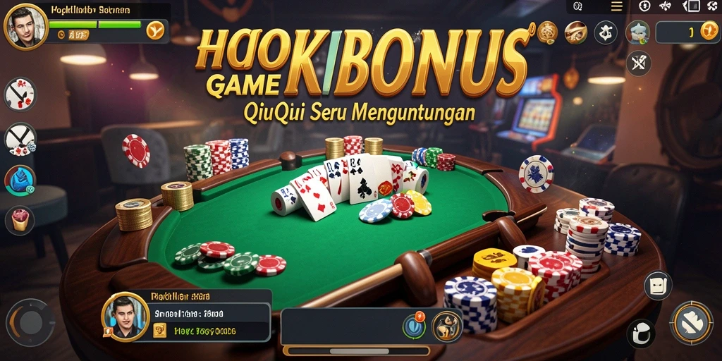 Screenshot HOKIBONUS menampilkan gameplay seru QiuQiu.