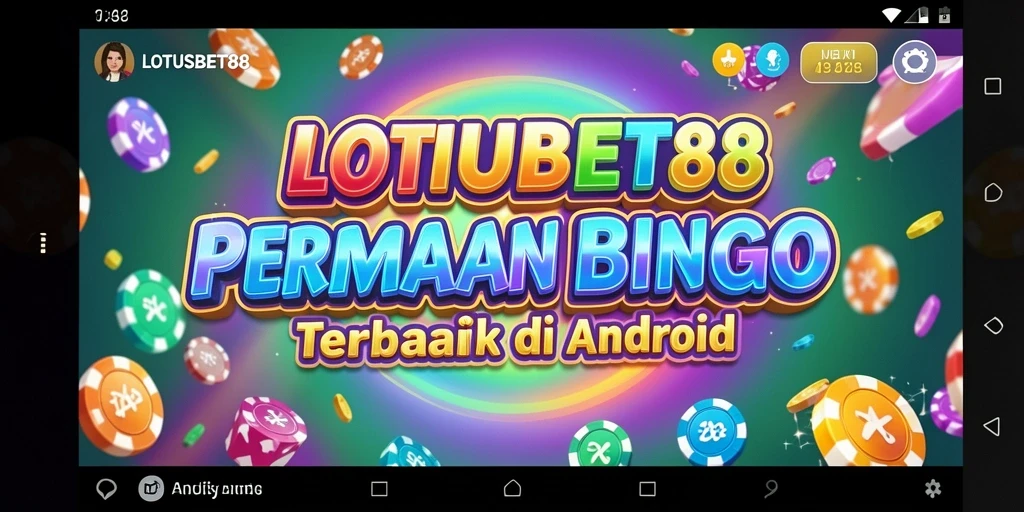 Tampilan gameplay Bingo yang seru dan interaktif di LOTUSBET88.