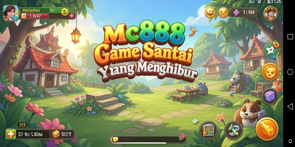 Tampilan gameplay seru dan menantang di MC888.