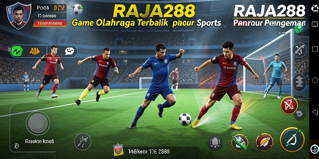 Tampilan menarik dari gameplay RAJA288 yang mendebarkan.
