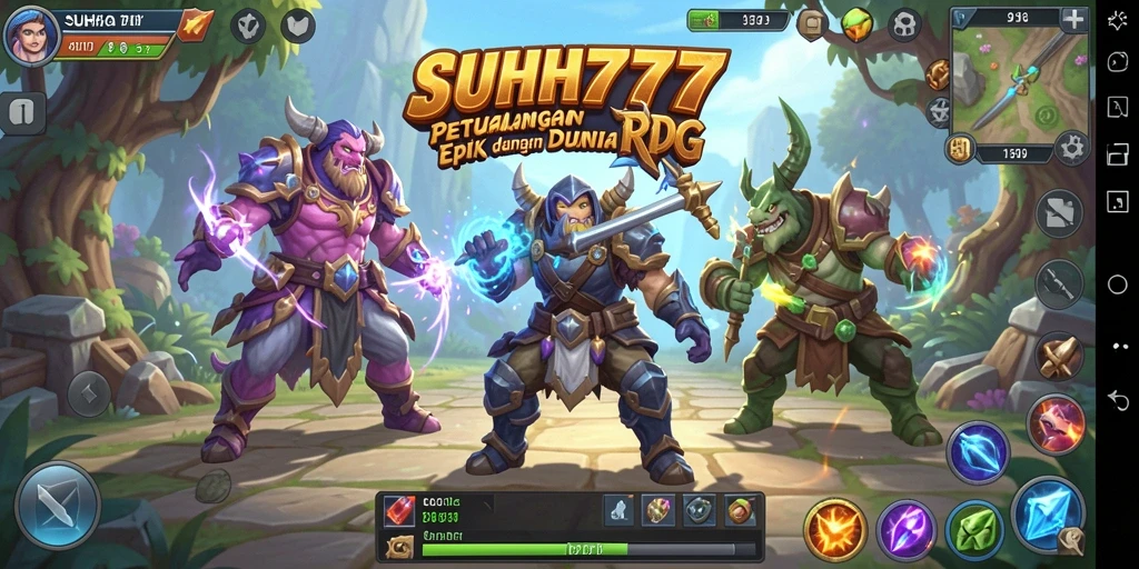 Gameplay mendebarkan SUHU777 dengan petualangan RPG yang memukau.