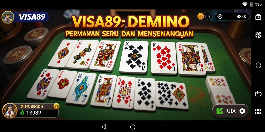 Gameplay seru Domino dengan grafis menarik di VISA89.